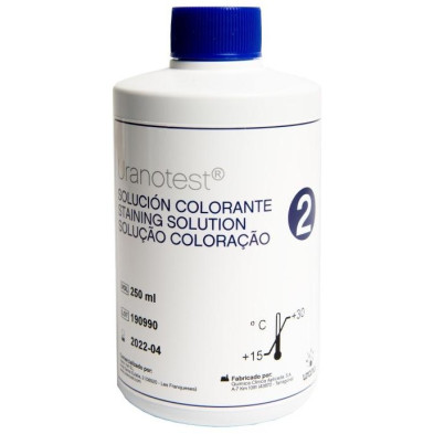 Uranotest Solucion Colorante Azul 250 Ml