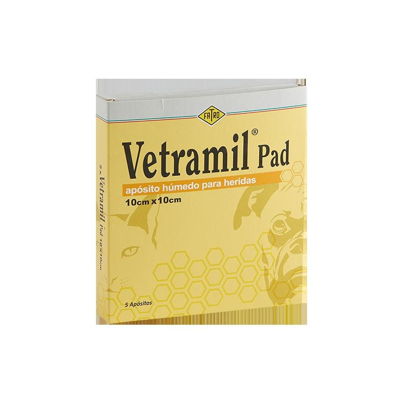 Vetramil Aposito 5 Pads 10 X 10 Cm