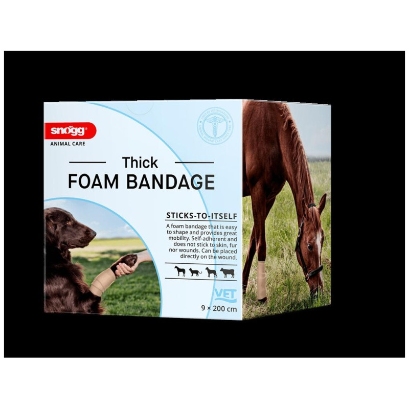 Venda De Espuma Gruesa Snögg 9 Cm X 2 M