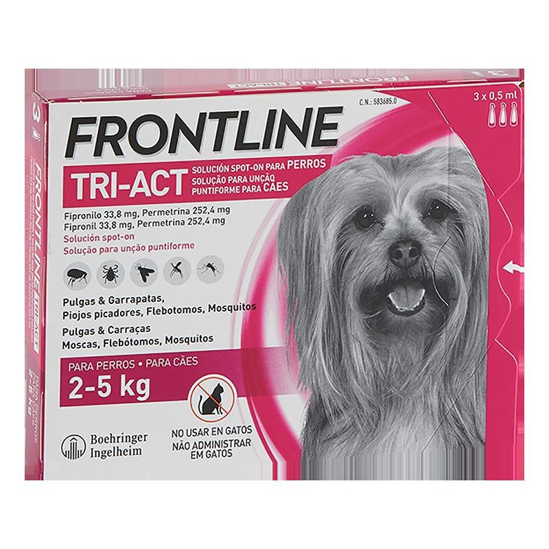 Frontline Tri-Act 2-5 Kg 3 Pip