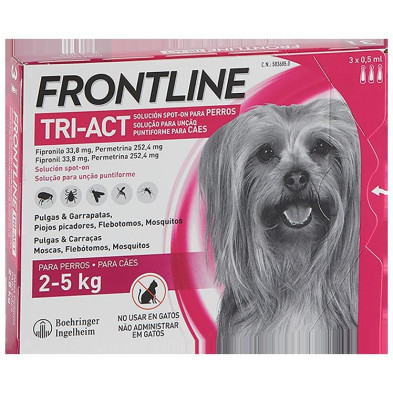 Frontline Tri-Act 2-5 Kg 3 Pip