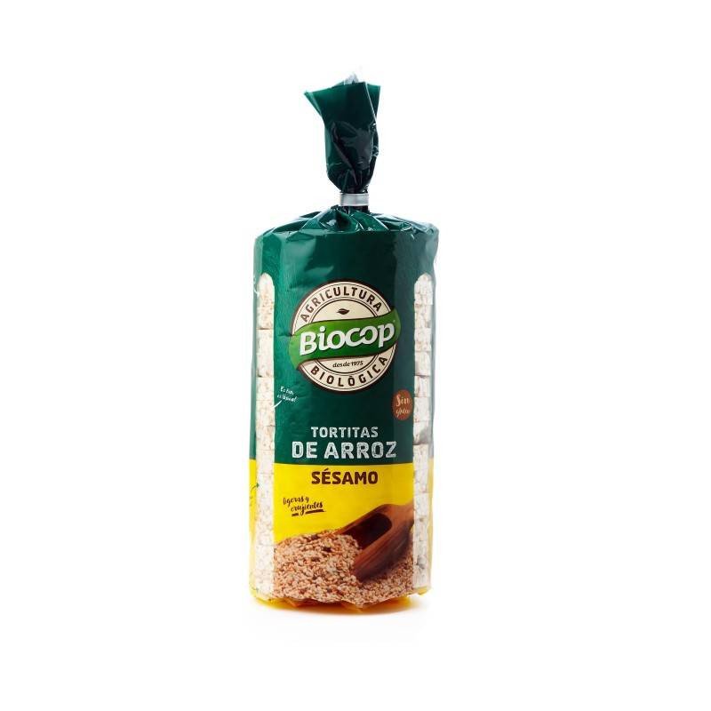 Tortitas Arroz Sesamo 200g - Biocop
