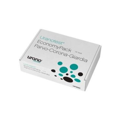 Uranotest Economy Pack Parvo-Corona-Giardia 15 Test