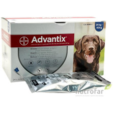 Advantix +25 Kg 24 Pipetas