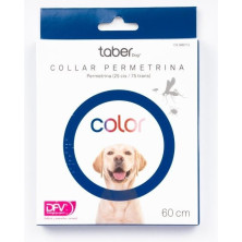 Taberdog Collar Con Permetrina 60 Cm Azul