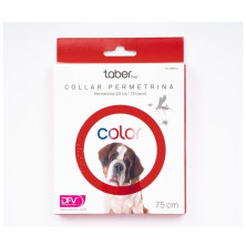 Taberdog Collar Con Permetrina 75 Cm Rojo