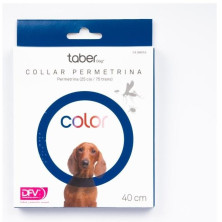 Taberdog Collar Con Permetrina 40 Cm Azul