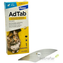 Adtab 48 Mg Comp. Masticable Gato 2-8 Kg 1 Comp