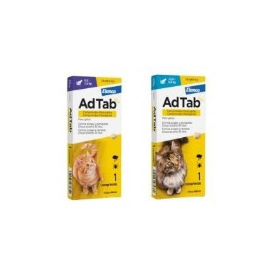 Adtab 12 Mg Comp. Masticable Gato 0,5-2 Kg 1 Comp