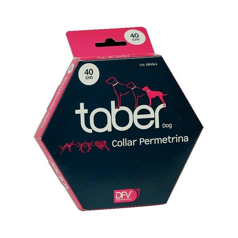 Taberdog Collar Con Permetrina 40 Cm