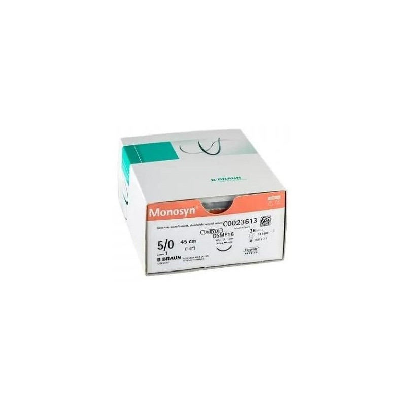 Monosyn Violet 5/0 Ds16 Rcp- 45Cm (12 Unid)