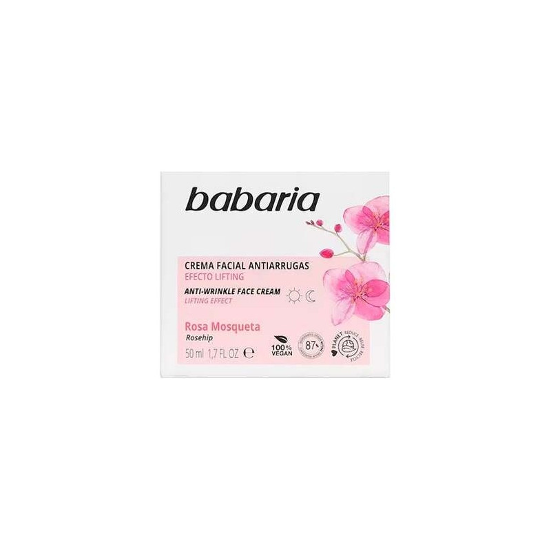 Babaria Crema Facial Antiarrugas Rosa Mosqueta 50Ml Babaria Crema Facial Antiarrugas Rosa Mosqueta 50Ml