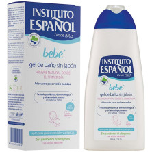 Instituto Español Bebe Gel De Banho Sem Sabão 500Ml