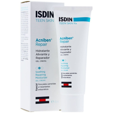 Isdin Teen Skin Rx Acniben Repair Gel Crema Hidratante 40Ml