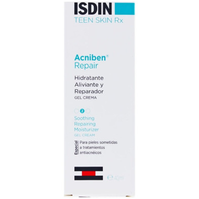 Isdin Teen Skin Rx Acniben Repair Gel Crema Hidratante 40Ml