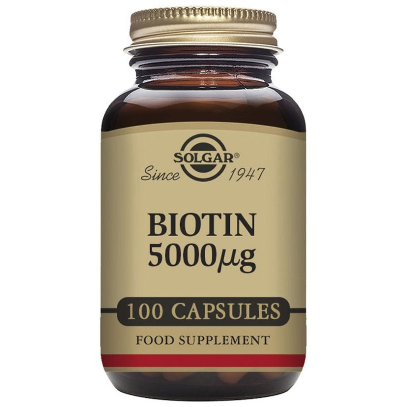 Solgar Super Potency Biotin 5000Mcg 100Caps