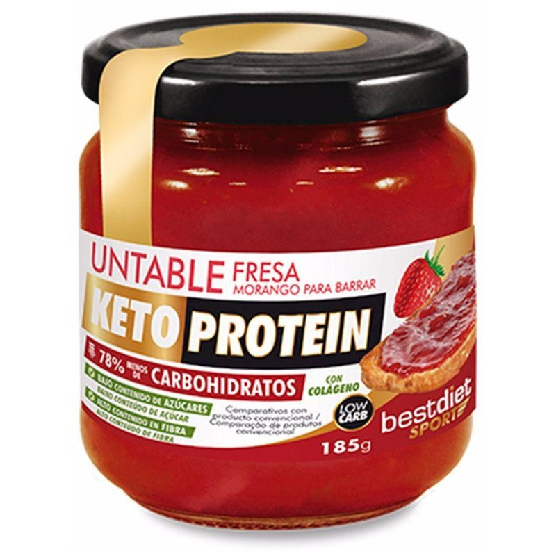 Keto Protein Untable Fresa 185G