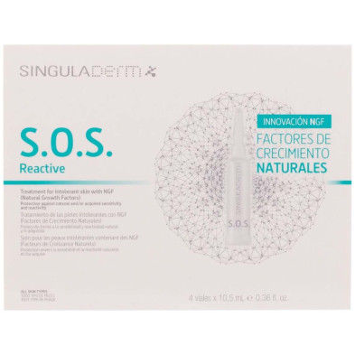 Singuladerm S.O.S Reactive 4 Viales X 10_5Ml
