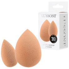 Lussoni Raindrop Makeup Sponge Set 2Uds