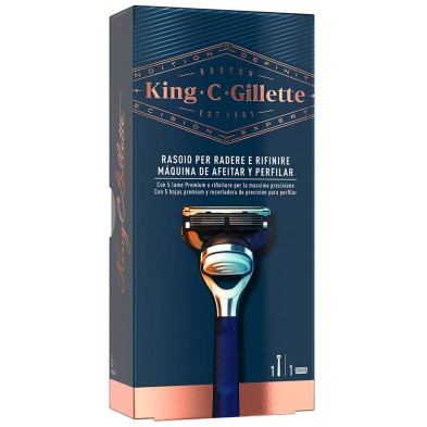 Gillette King Shave Y Edging Razor 1 Pz