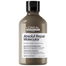 Absolut Repair Molecular Champú Profesional Sin Sulfatos Para Cabello Dañado 300 Ml