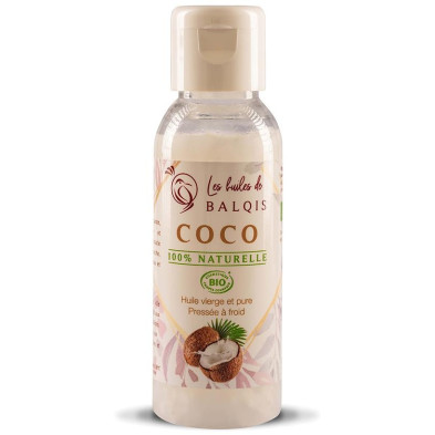 Les Huiles De Balquis Aceite Virgen Coco 100 % Orgánico 50Ml