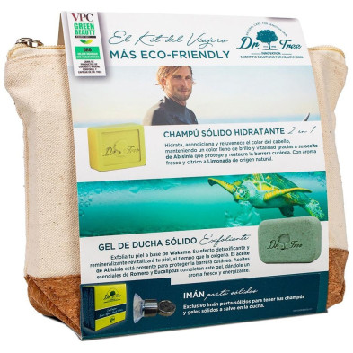 Champú Y Gel Sólidos Piel Sensible Estuche 2 Pz