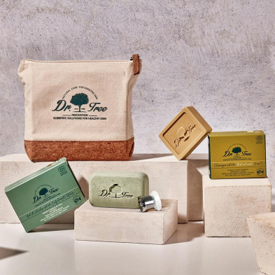 Champú Y Gel Sólidos Piel Sensible Estuche 2 Pz