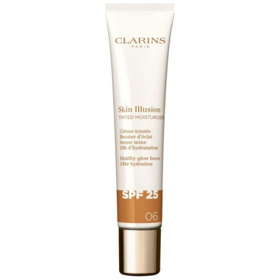 Skin Illusion Tinted Moisturizer Tratamiento Antiedad Con Color Efecto Glow Spf25 06 40 Ml