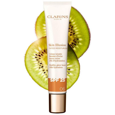Skin Illusion Tinted Moisturizer Tratamiento Antiedad Con Color Efecto Glow Spf25 06 40 Ml