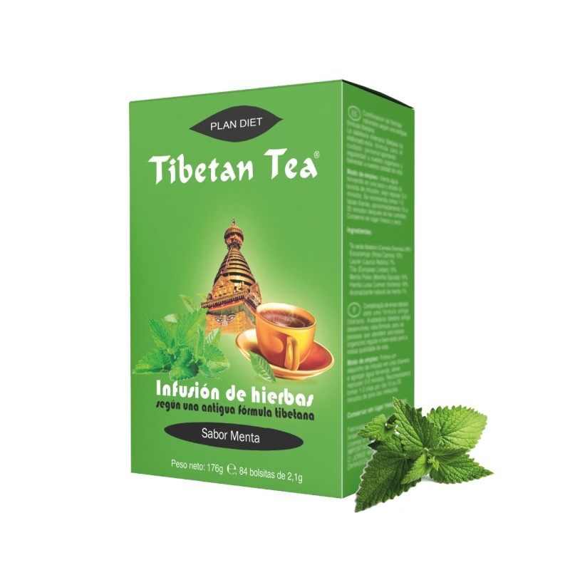 Te Tibetano Menta 2g 84 Filtros