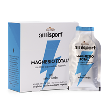 Magnesio Total Gel 20 Ml X 12 Sobres Limón - Amlsport
