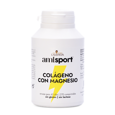 Colágeno + Magnesio 270 Cap - Amlsport