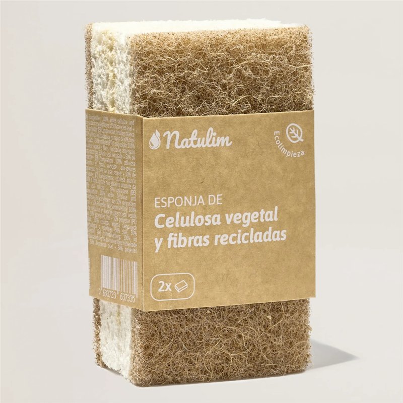 Esponjas De Fibra- Natulim