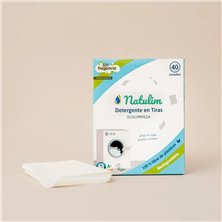 Detergente En Tiras Neutra Caja 40 Lavados - Natulim