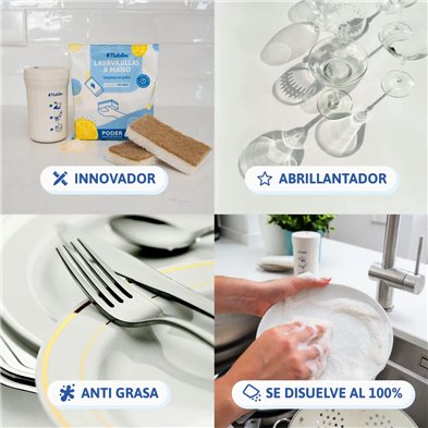 Polvo Lavavajillas A Mano Pack - Natulim