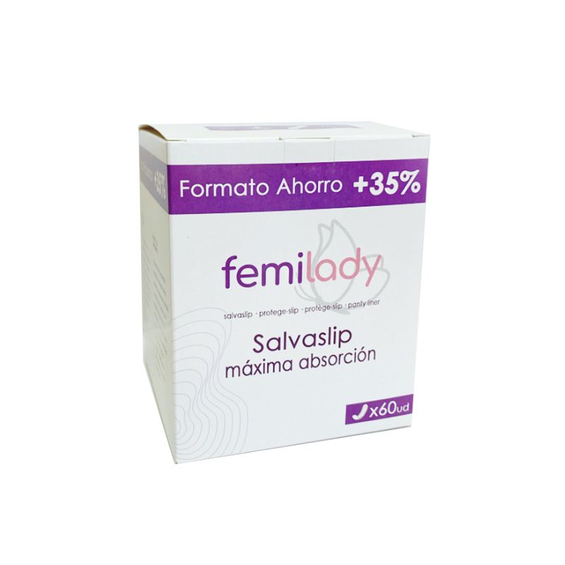 Femilady Pack Ahorro Salvaslip 60ud