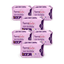 Pack 6 x Femilady Compresas Día 10ud - Silvestre