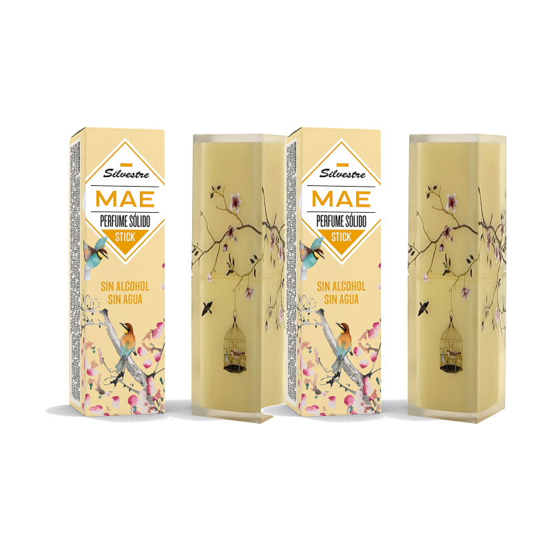 Pack 2 x Perfume Sólido Stick Mae 4g - Silvestre
