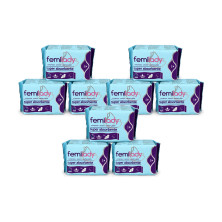 Pack 9 x Femilady Compresas Noche 8ud - Silvestre