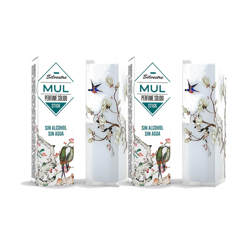 Pack 2 x Perfume Sólido Stick Mul 4g - Silvestre