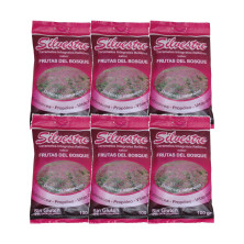 Pack 6 x Caramelos Rellenos Frutas del Bosque 100g - Silvestre
