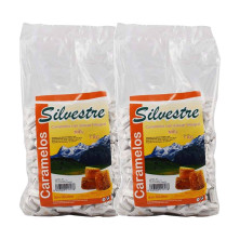 Silvestre Caramelos Integrales de Miel 1 kg - Pack de 2 bolsas (2 kg)