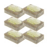 Silvestre Jabón Natural de Avena en pastilla 100 g - Pack de 6 pastillas (600 g)