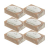 Silvestre Jabón Natural de Arcilla en pastilla 100 g - Pack de 6 pastillas (600 g)
