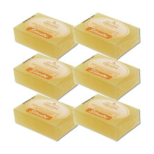 Silvestre Jabón Natural de Glicerina en pastilla 100 g - Pack de 6 pastillas (600 g)