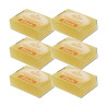 Silvestre Jabón Natural de Glicerina en pastilla 100 g - Pack de 6 pastillas (600 g)