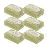 Silvestre Jabón Natural de Aceite de Oliva (tipo Marsella) en pastilla 100 g - Pack de 6 pastillas (600 g)