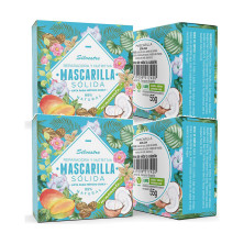 Silvestre Mascarilla Capilar Sólida 55 g - Pack de 2 pastillas (110 g)