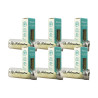 Silvestre Hilo Dental de Fibra de Maíz, envase de vidrio reutilizable 30 m - Pack de 6 envases (180 m)